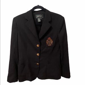 Lauren Ralph Lauren classic crest blazer